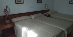 Standard triple room Hotel ELE Acueducto Segovia